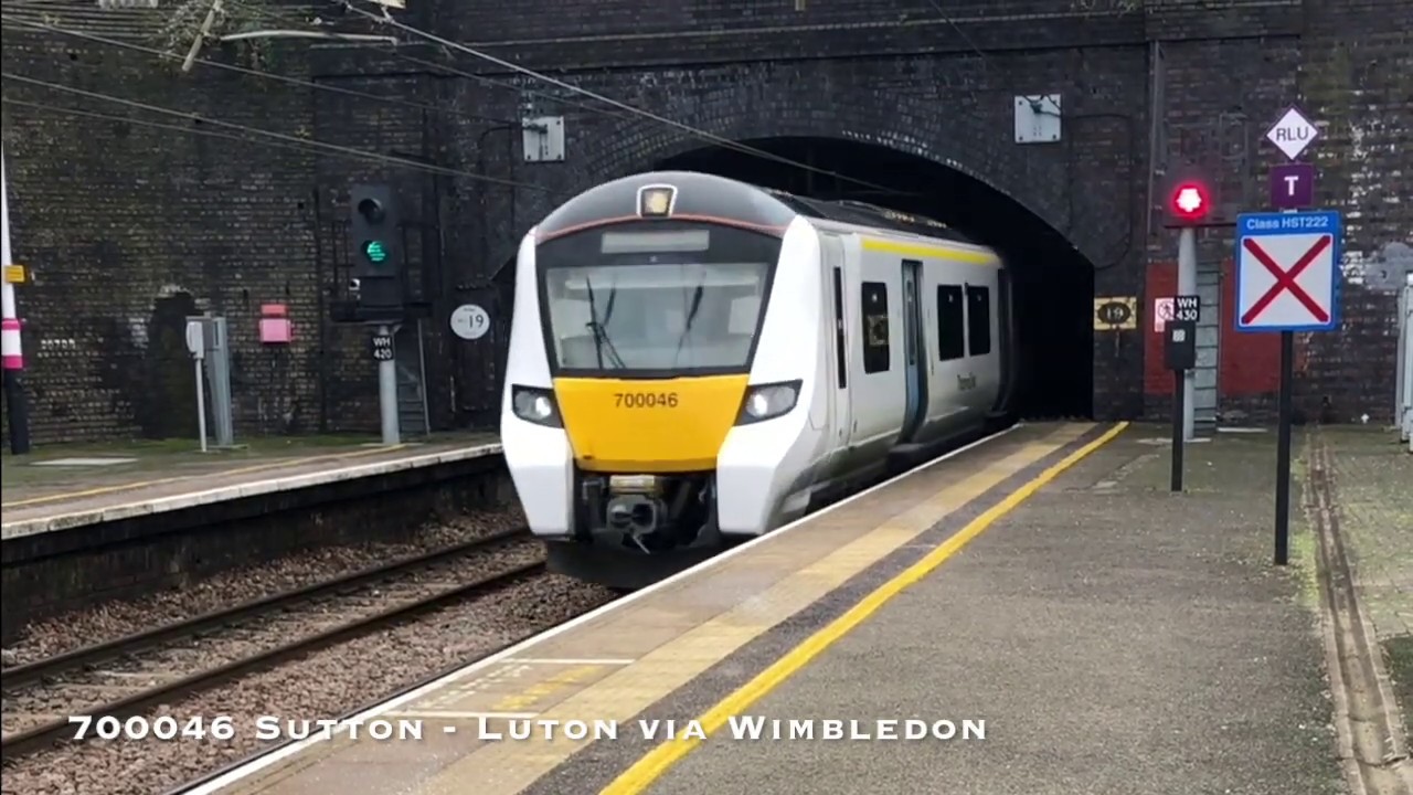 Thameslink ft East Midlands Trains and Northern Line at Kentish Town on December 28th 2018