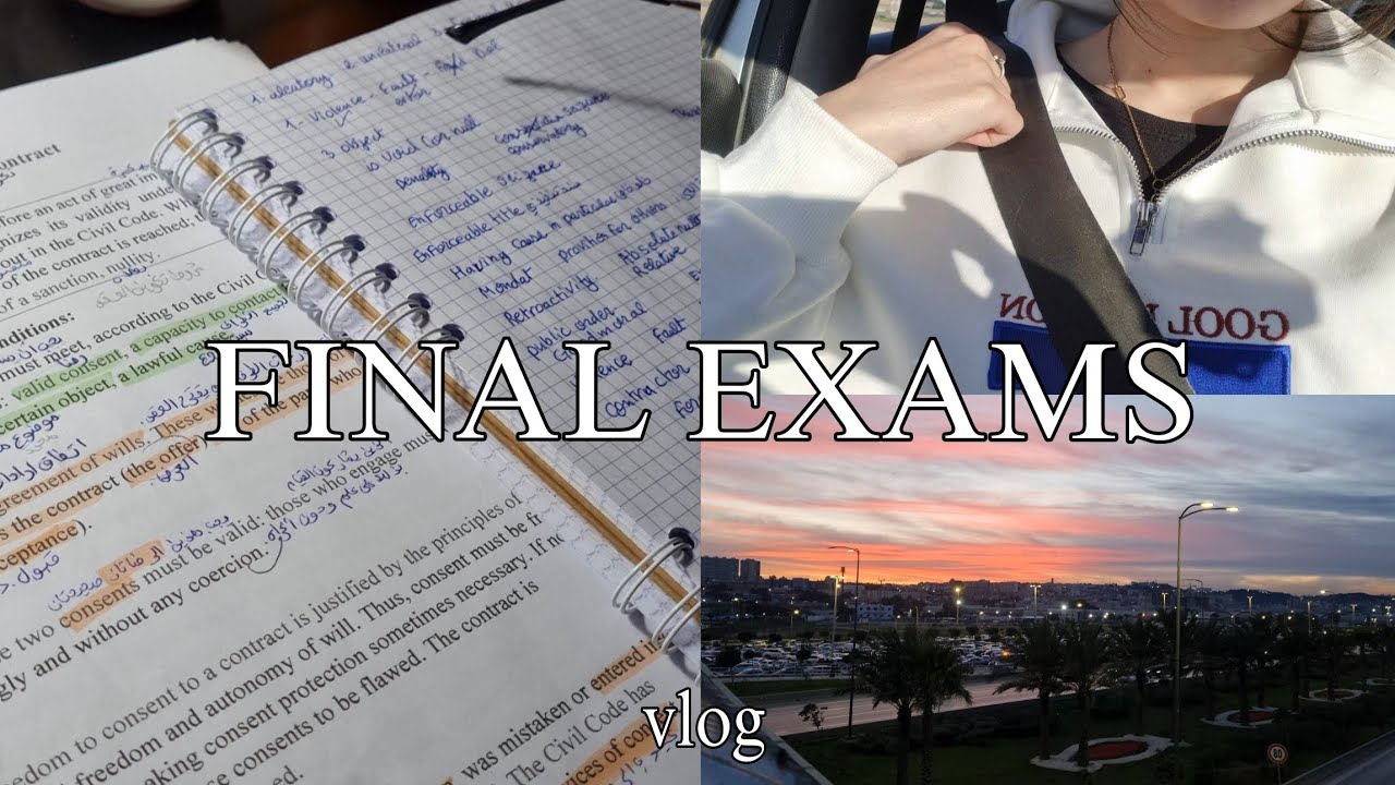 اختبارات النهائية بالجامعة|final exams ,study 