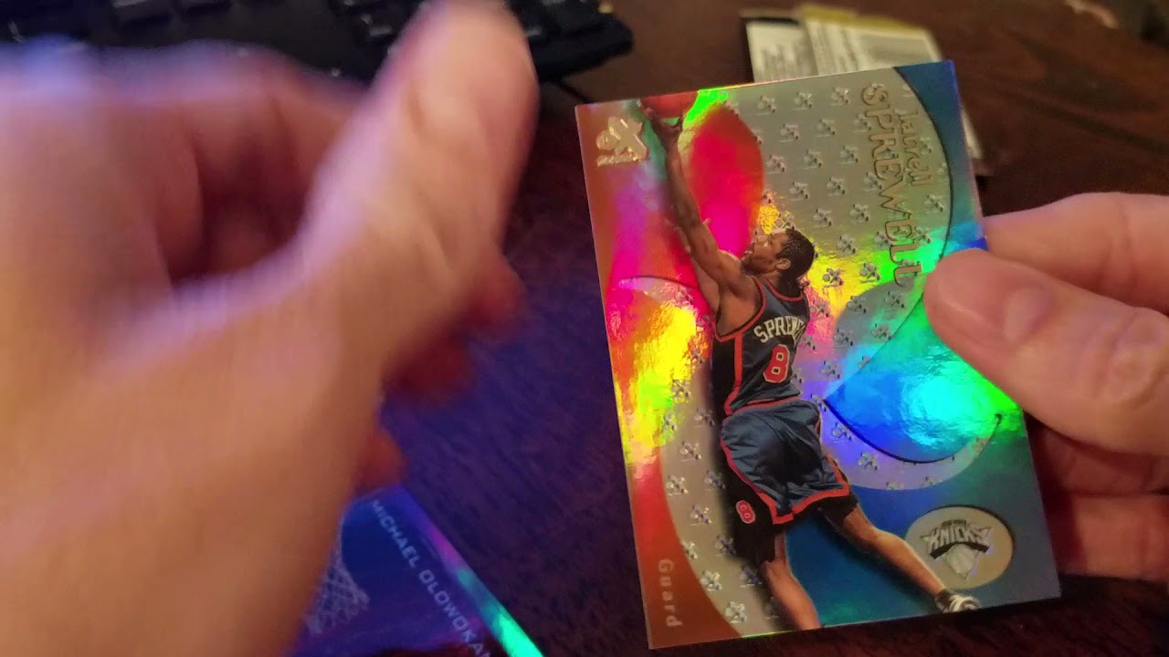 1999-00 Skybox ex 1998 UD hardcourt Jordan pull!  Part 3