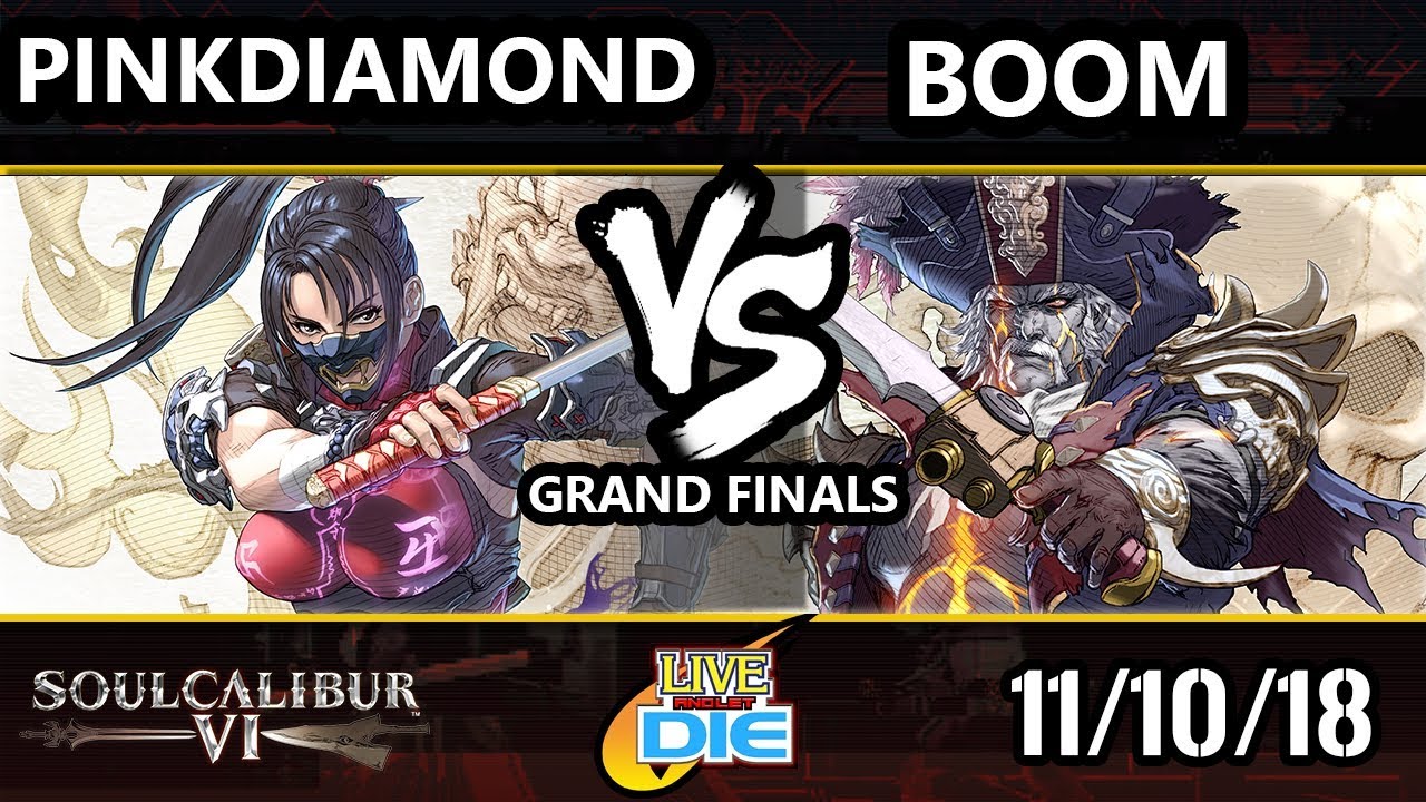 Live and Let Die - SC6 -  PINKDIAMOND [L] (Taki) Vs.  Boom (Cervantes) - Soulcalibur 6 Grand Finals