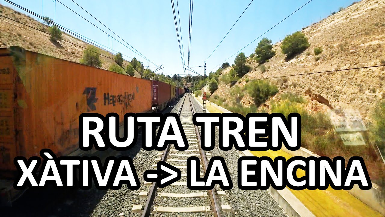 🚄 Cab Ride Ruta Tren X&agrave;tiva La Encina #videotren