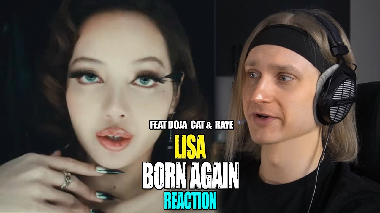 LISA BORN AGAIN feat Doja Cat & RAYE | reaction | Звукорежиссер смотрит | #mp_tube #lisa #dojacat