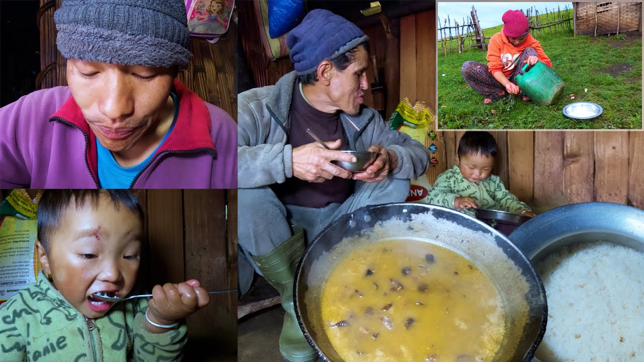 For lunch, we enjoyed a bowl of steaming buffalo curry accompanied by rice