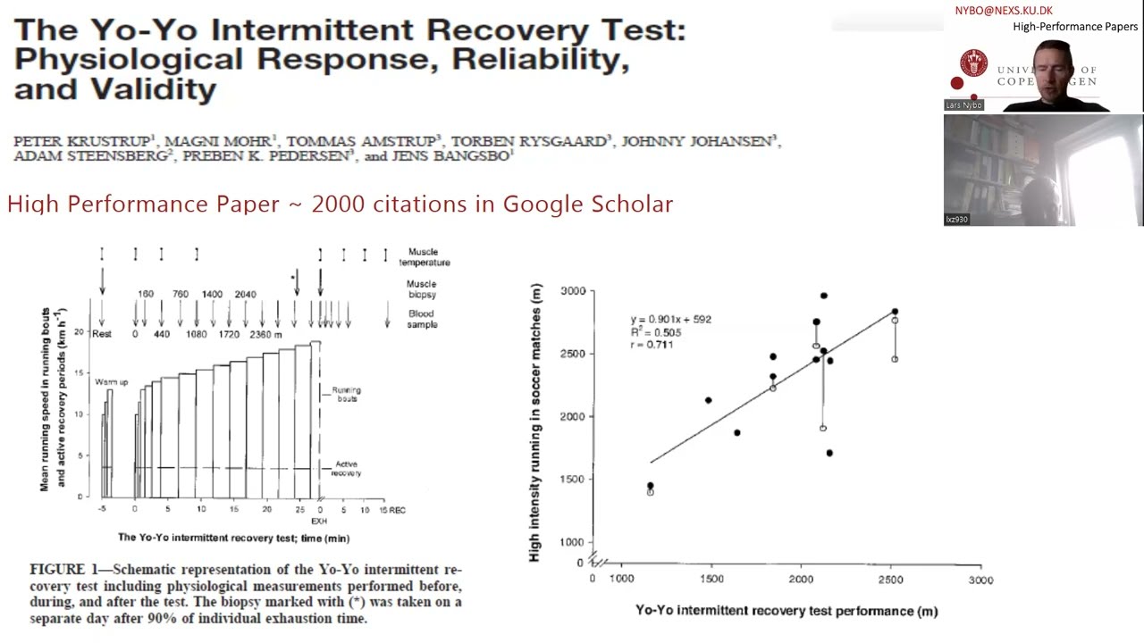 Podcast with Prof Bangsbo - The yo-yo intermittent recovery test: