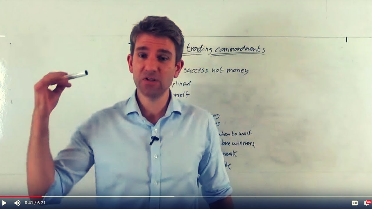 10 Trading Commandments from Lewis Borsellino 👍