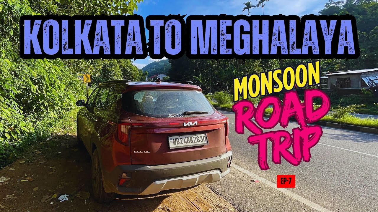 Guwahati to Shillong | Kolkata to Meghalaya monsoon road trip 2025 | EP-7