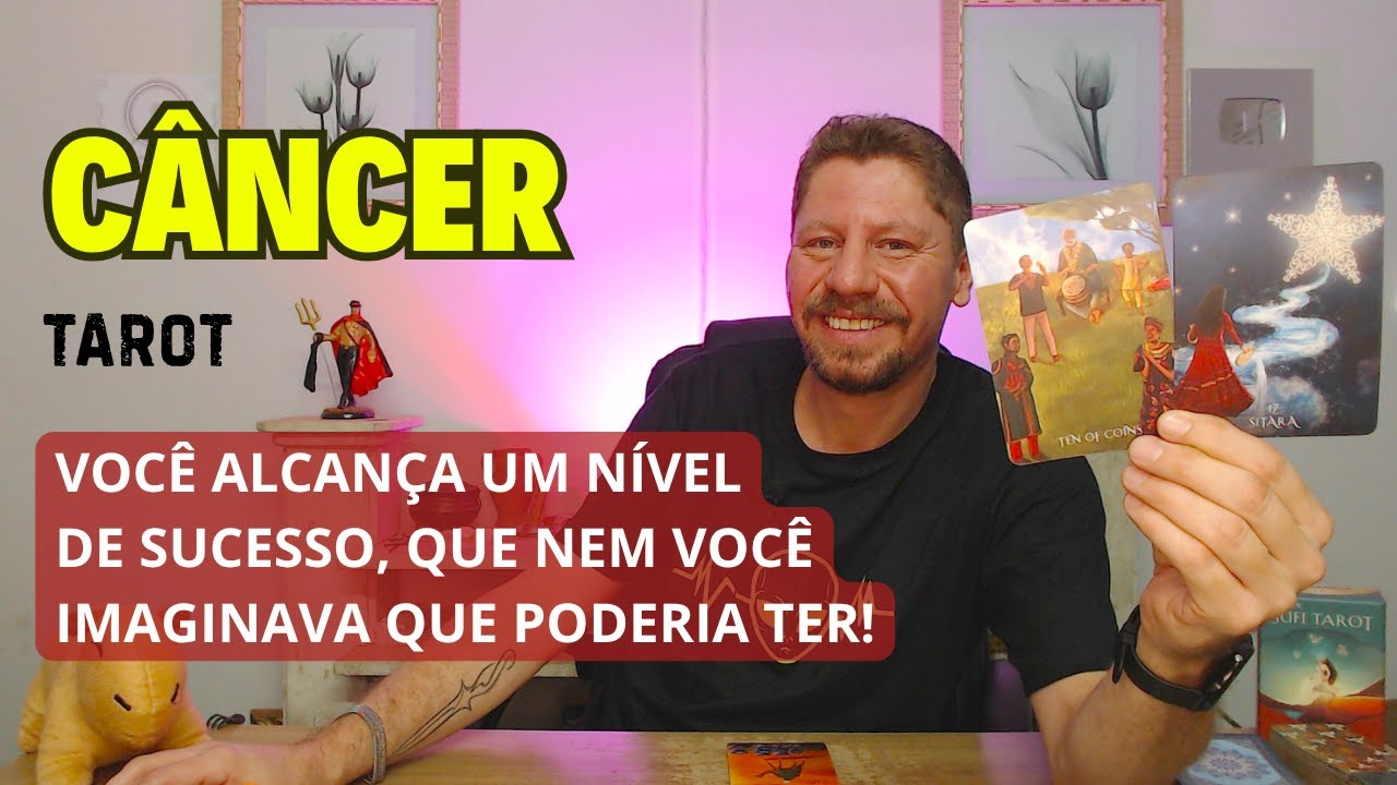 CÂNCER ♋ VOCÊ ALCANÇA UM NÍVEL DE SUCESSO, QUE NEM VOCÊ IMAGINAVA QUE PODERIA TER!