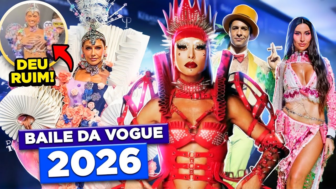 OS LOOKS DO BAILE DA VOGUE MAIS CARNAVALESCO DE TODOS OS TEMPOS | Diva Depressão