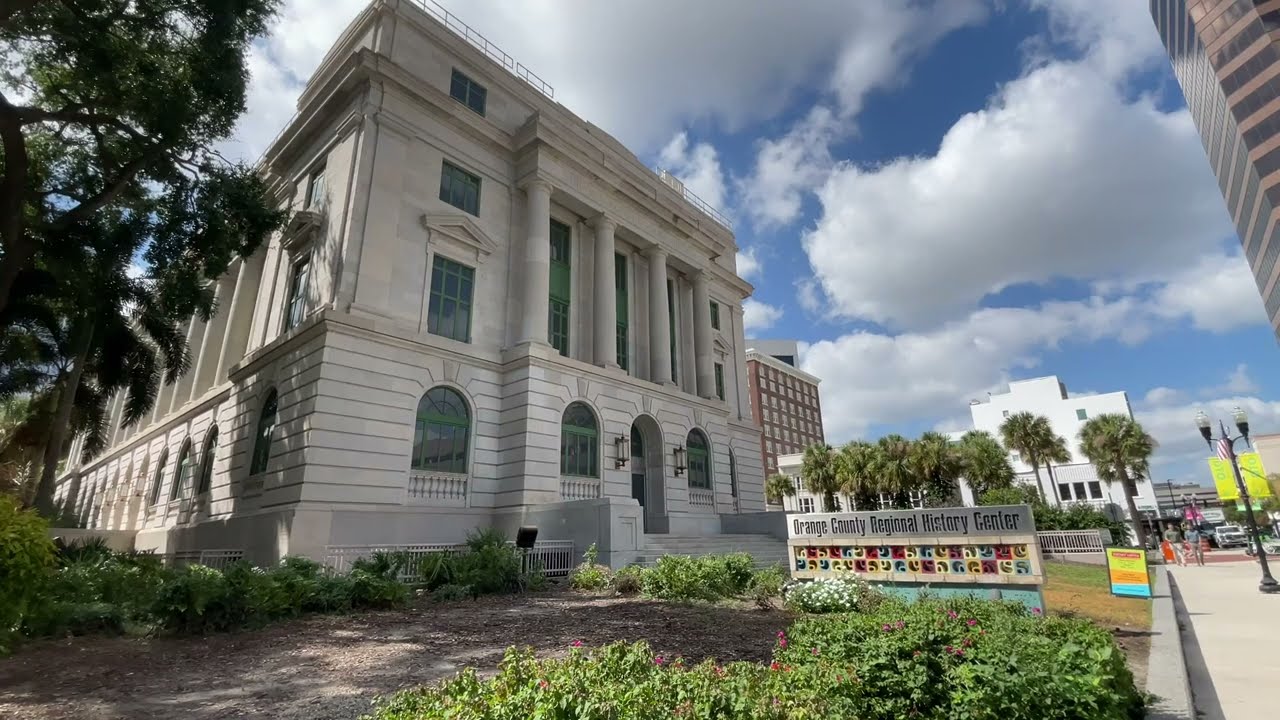 Come explore the Orange County Regional History Center in downtown Orlando, FL with me.