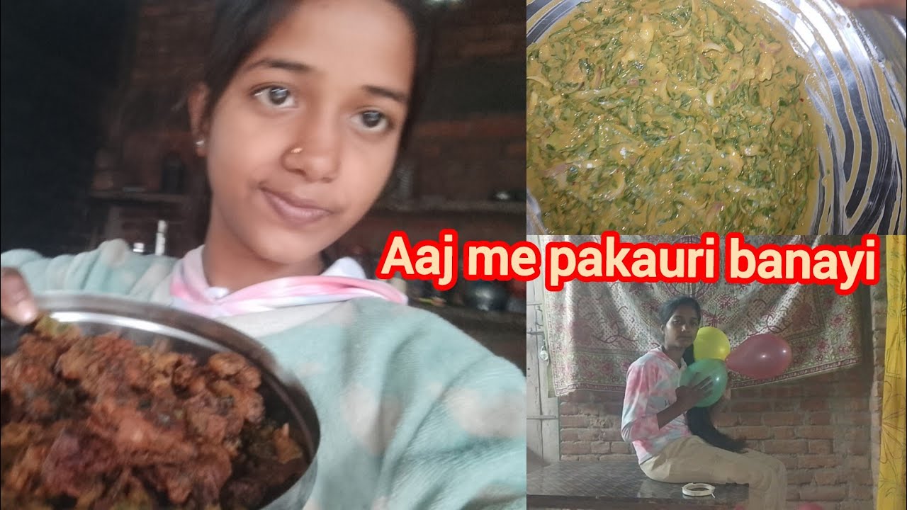 Aaj me pakauri banayi hu