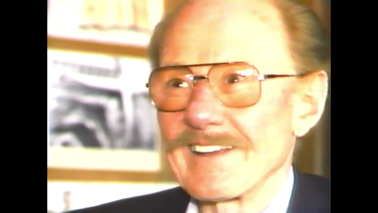 Rare Bob Hoover interview and footage 1980s