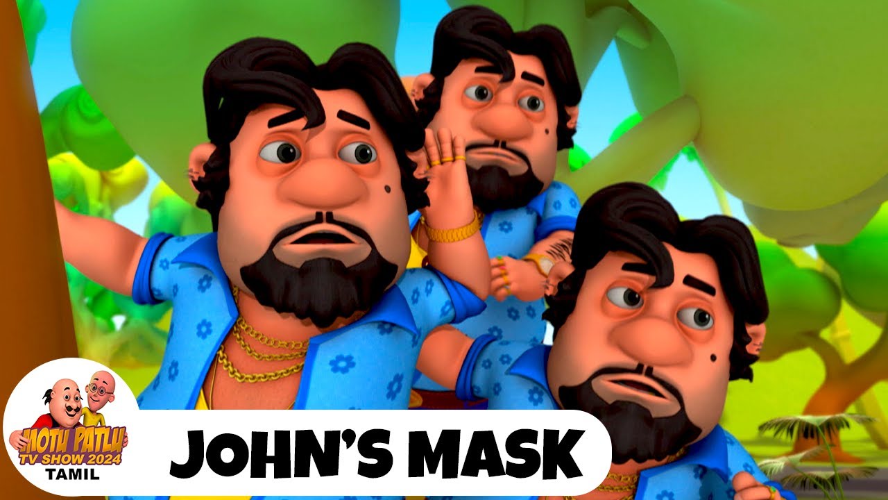 John's Mask | Motu Patlu Episode 270 | மோட்டு பட்லு எபிசோட் 270 | Motu Patlu TV Show Tamil