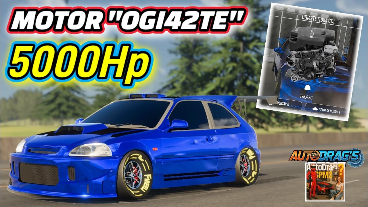 🤫 EL SECRETO de los 5000HP en CPM2: Motor OGI42TE (Cualquier Auto) 🔥