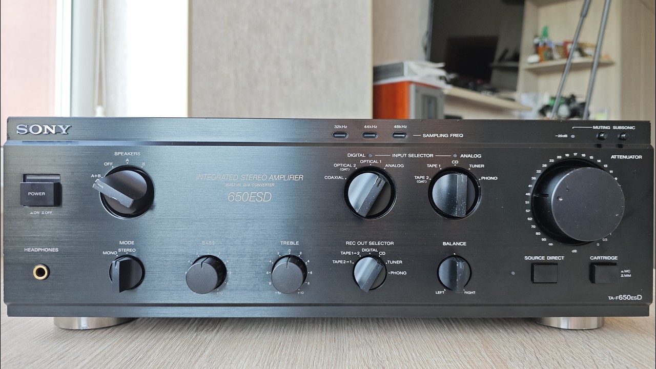 177. Интегральный усилитель Sony TA-F650esD. Апгрейд