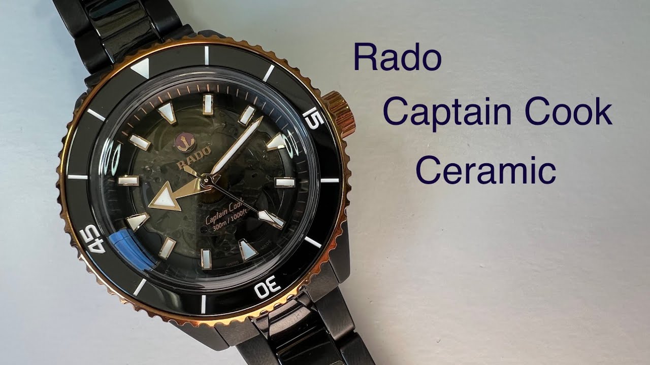 Rado High Tech Ceramic Captain Cook