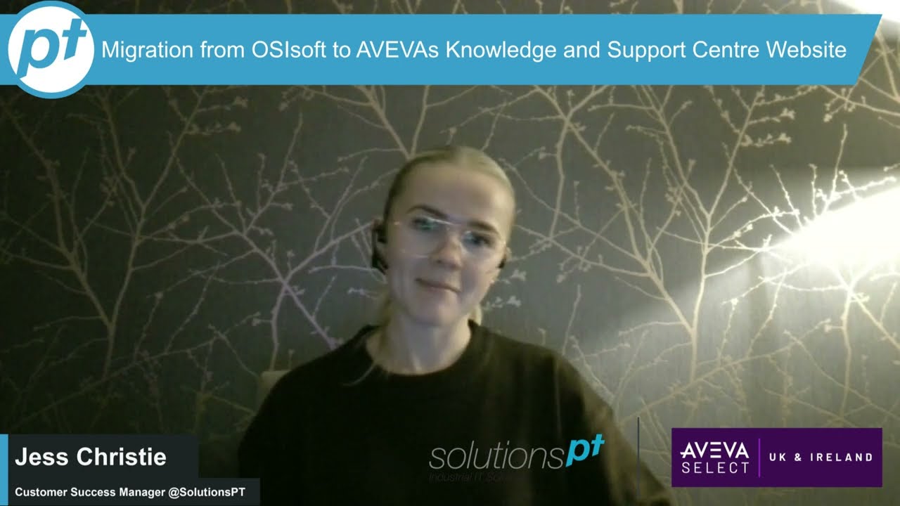 Переход с сайта OSIsoft на веб-сайт Центра знаний и поддержки AVEVA.