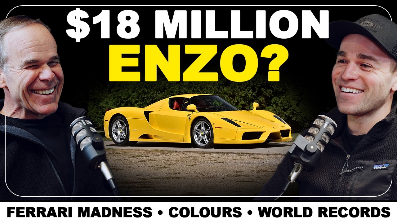 Обзор рынка Ferrari: Enzo за 18 миллионов долларов, мировые рекорды и тенденции среди коллекционе...