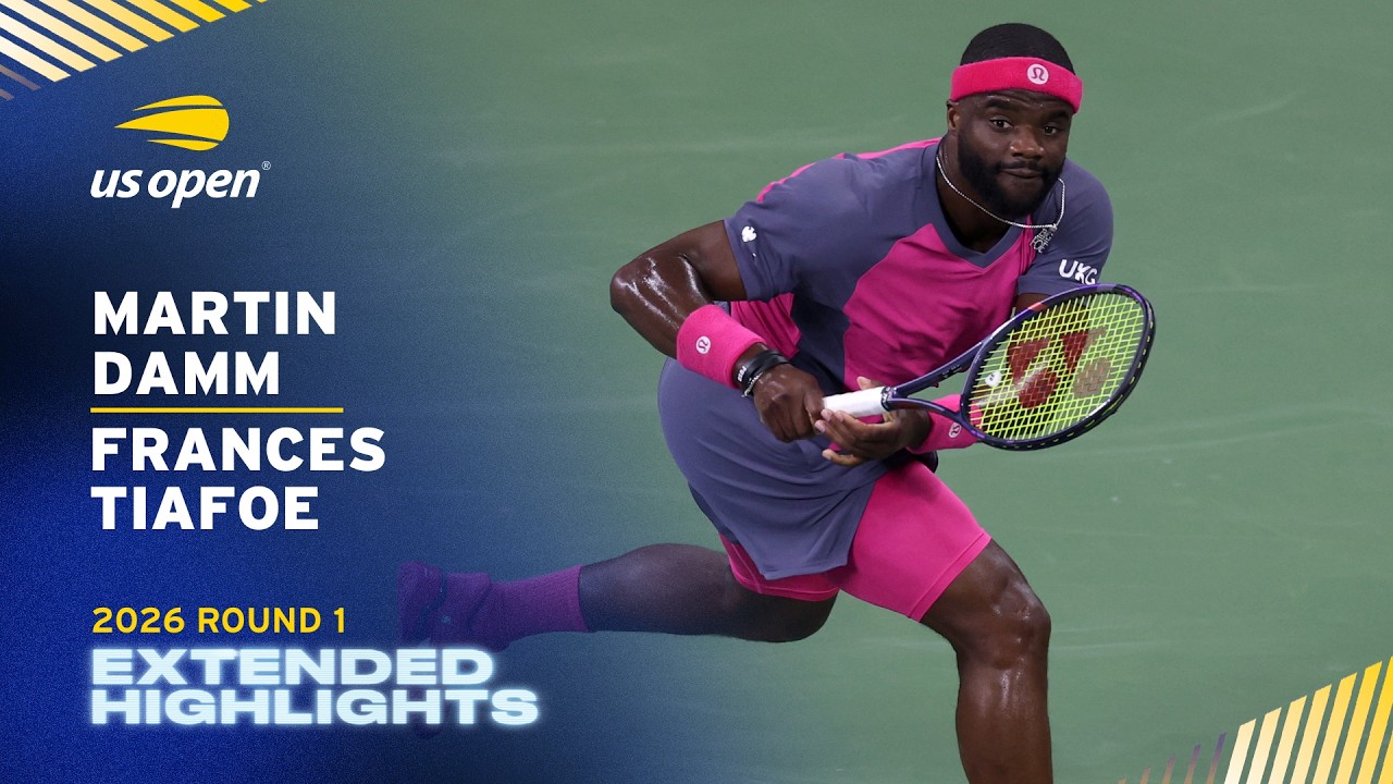Martin Damm vs. Frances Tiafoe Extended Highlights | 2026 US Open Round 1