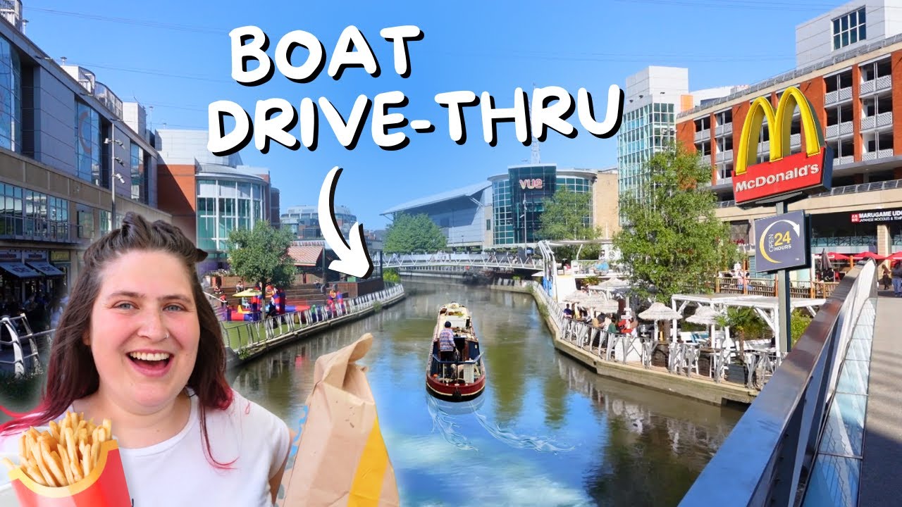 You can drive a narrowboat through this shopping centre - 135