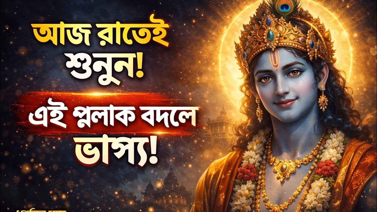 আজ রাতেই শুনুন ভগবদ্গীতার এই বাণী | জীবনের সব দুঃখ দূর হবে | Krishna Bhakti | Dharmaer Joy