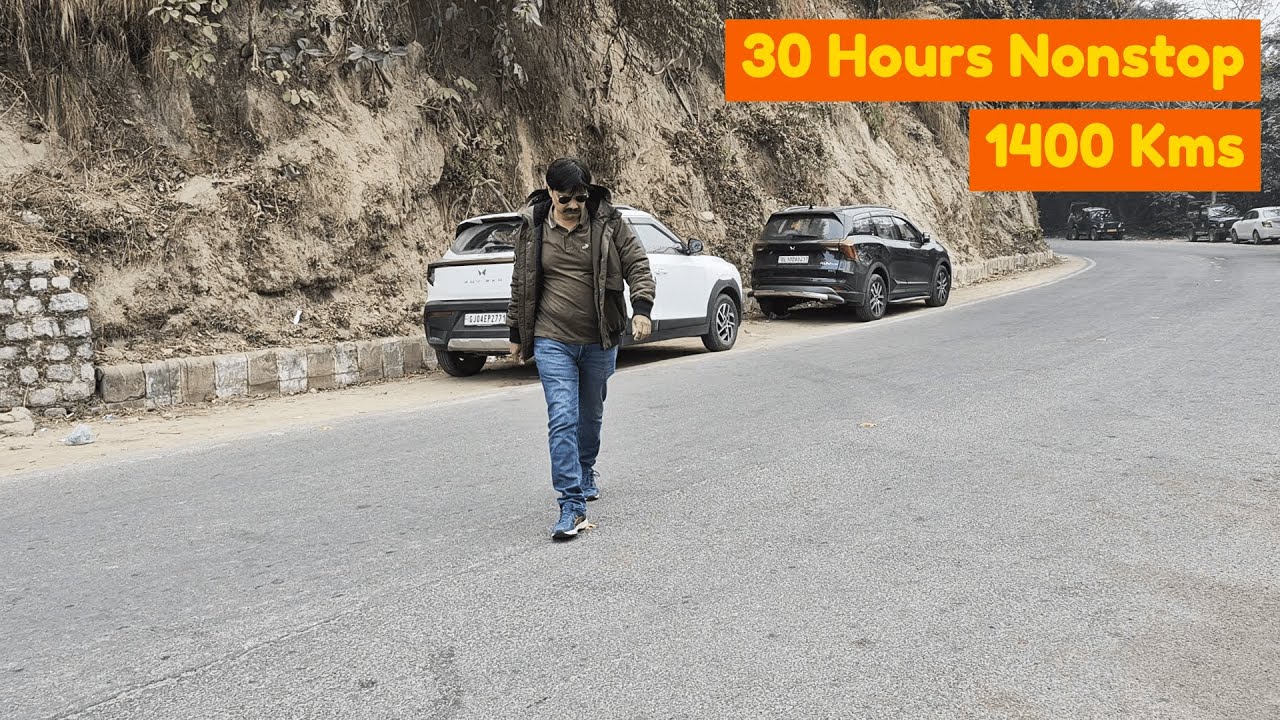 Bhavnagar to Uttarakhand | Continuous driving for 30 Hours | 1400 Kms #roadtrip #longdrive #xuv3xo