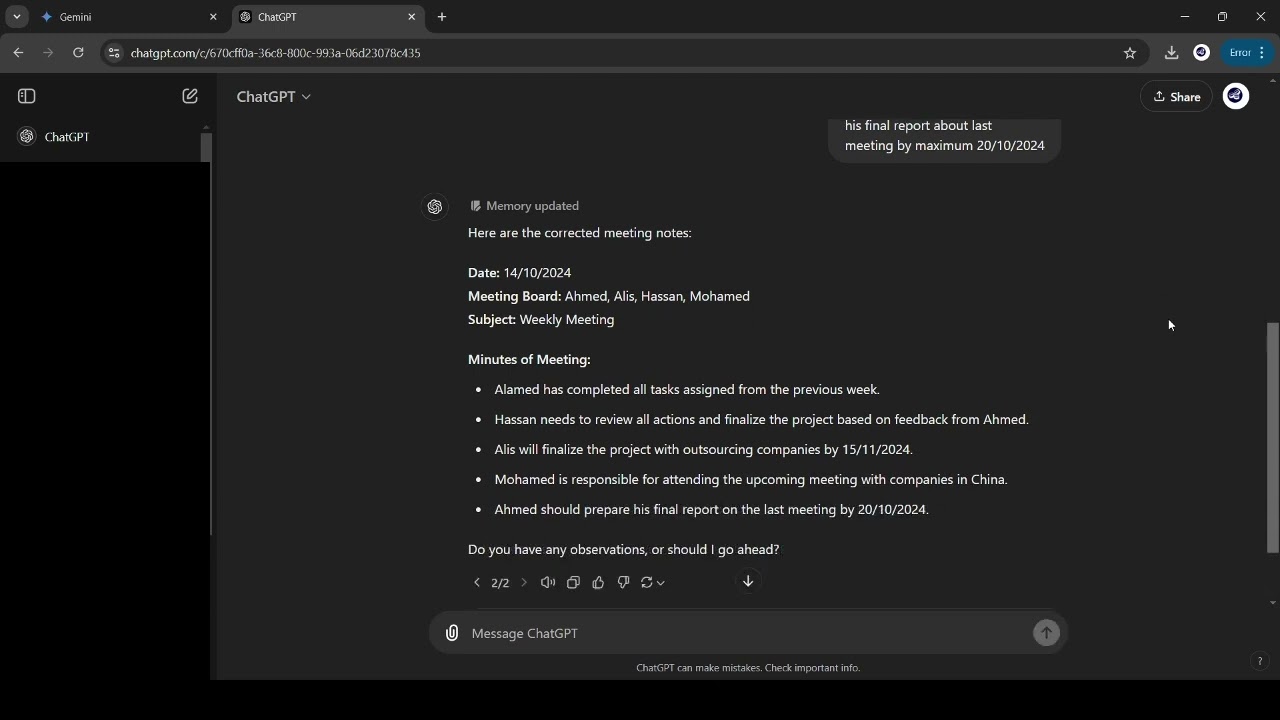 ChatGPT Magic: Transform Handwritten Minutes into Text & Action Plans Instantly