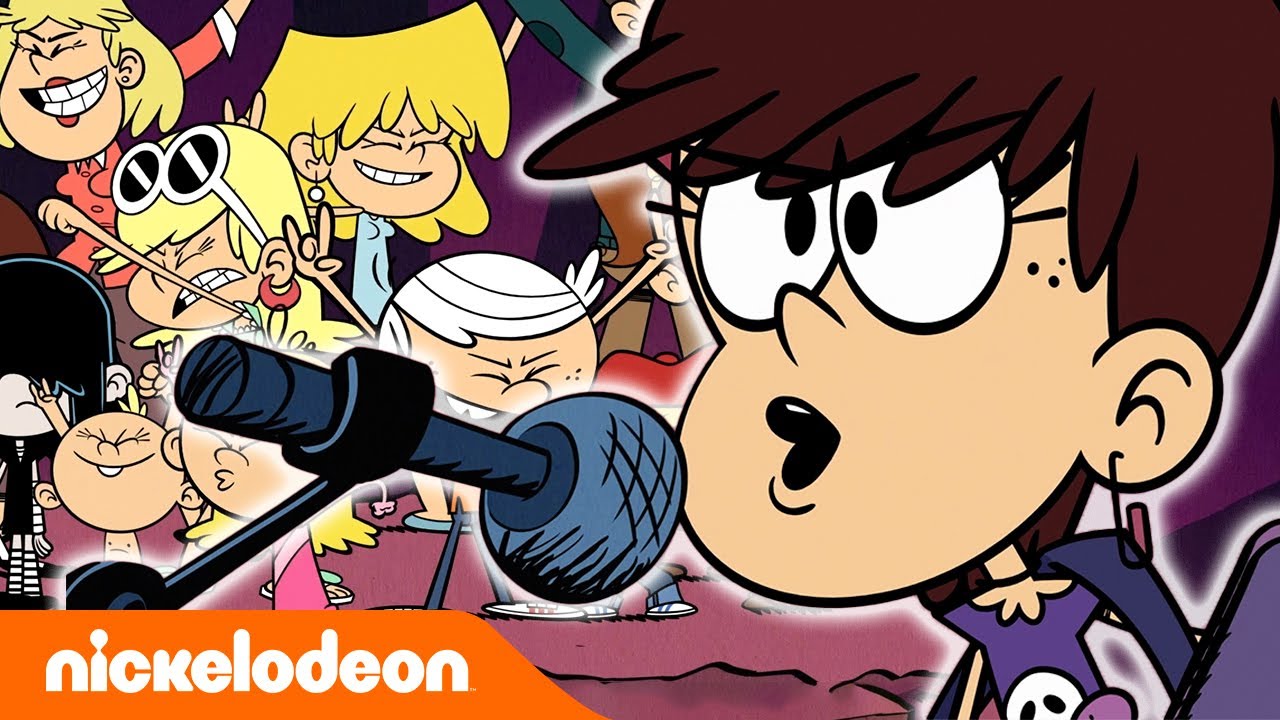 Loud House | Luna e sua nova música, “Toca alto, toca mais alto!” | Nickelodeon em Português