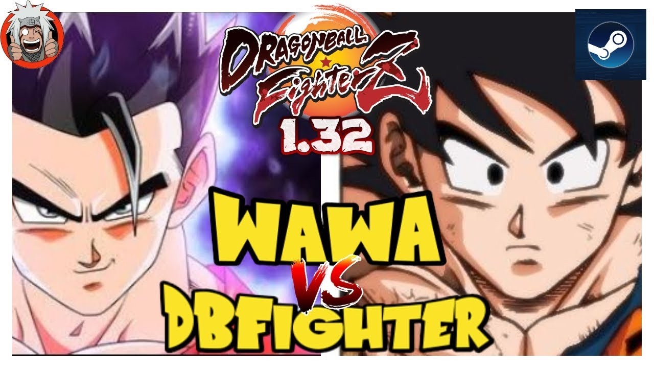DBFZ Wawa vs DBFighter (TGohan, VegetoSSB, Goku) vs (KidBuu, GokuBlack, Gohan)