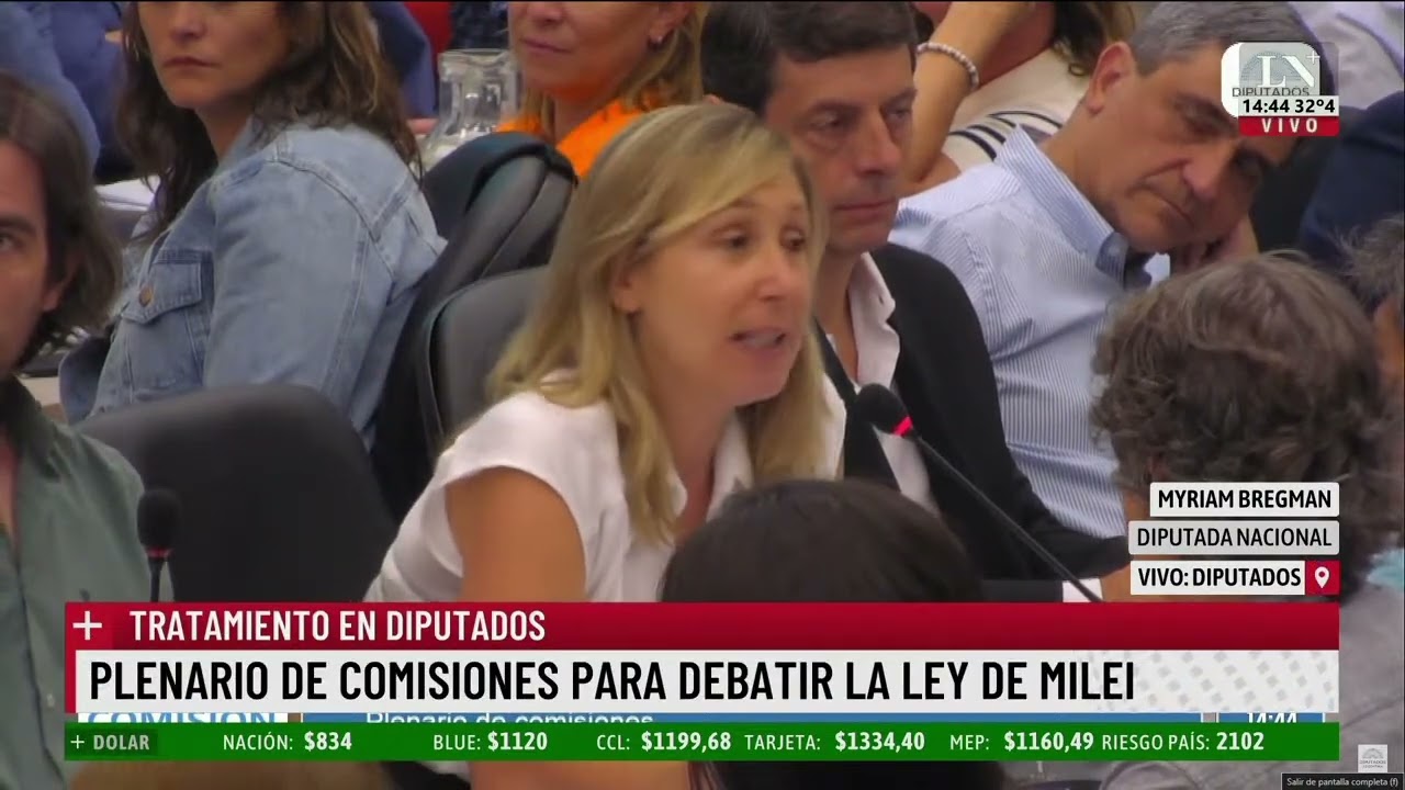 Myriam Bregman: “A Sturzenegger le garantizan impunidad”