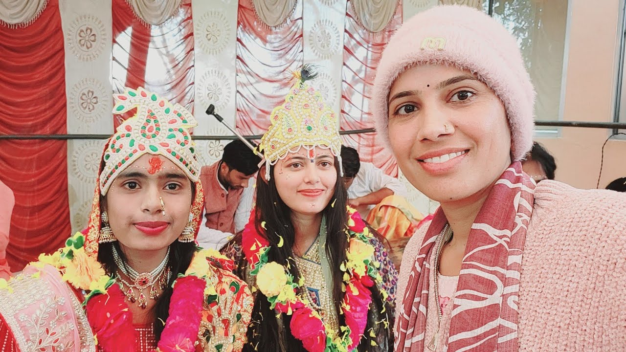 कृष्णा रुक्मणी का विवाह🎉❤️ श्रीमद् भागवत कथा Day6 🙏🚩#bhagwatkatha 