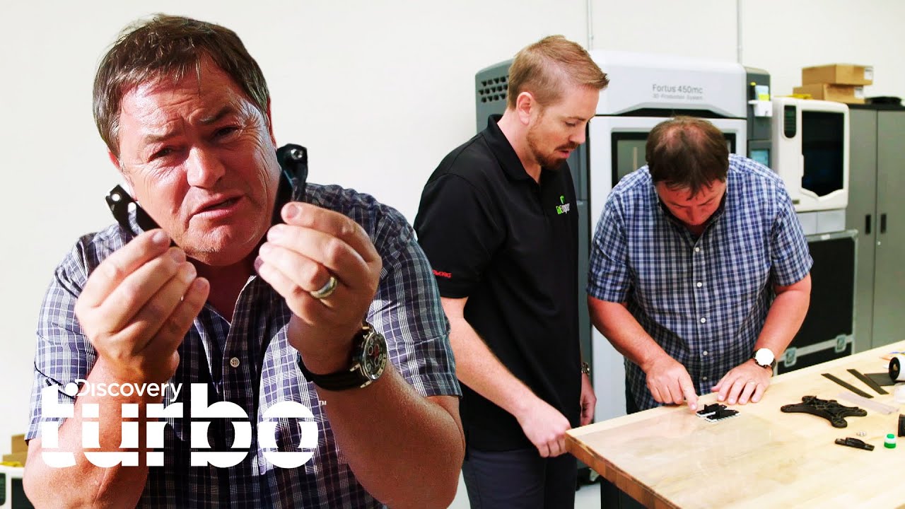 Mike presenta la impresión en 3D para el remplazo de piezas | Joyas Sobre Ruedas | Discovery Turbo
