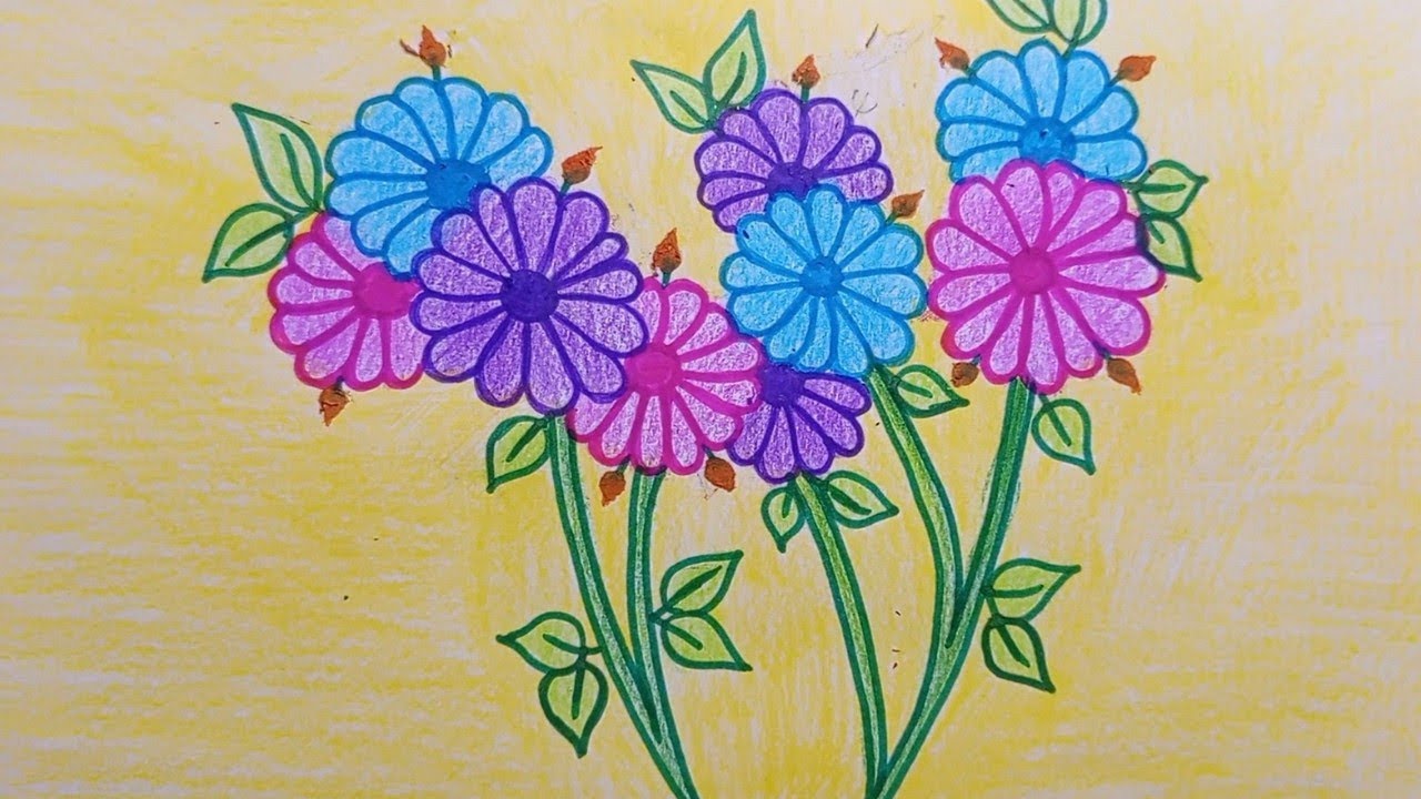 Flower Bouquet Coloring💐💐