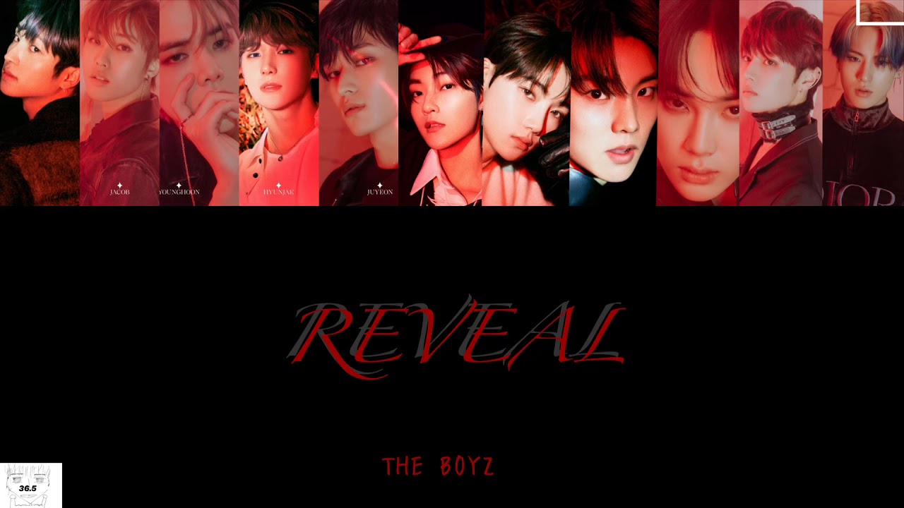 【日本語字幕／カナルビ歌詞】THE BOYZ-REVEAL
