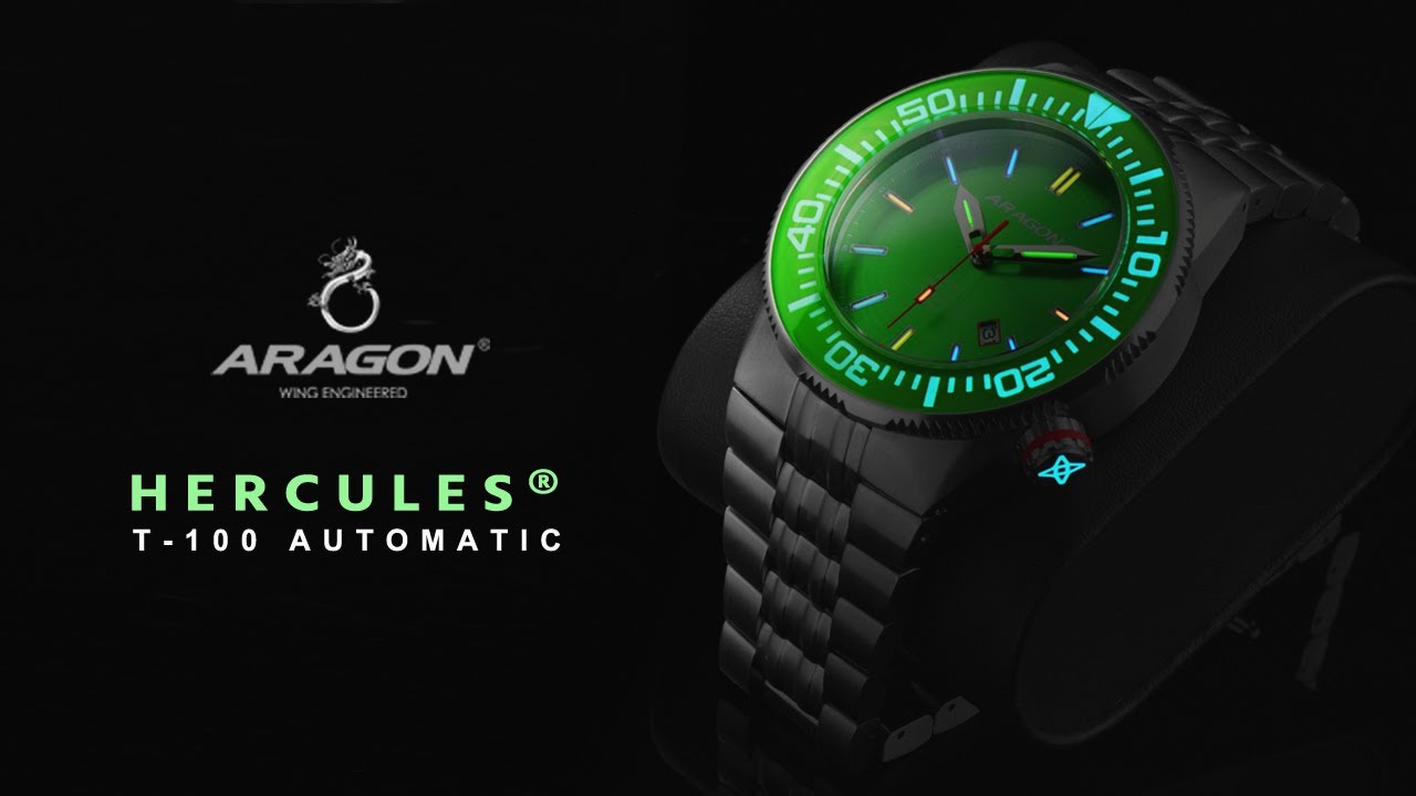 ARAGON® Hercules® T-100 Tritium Automatic Watch Review