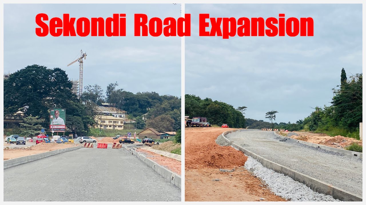 Current State Of The Takoradi To Sekondi Road Expansion