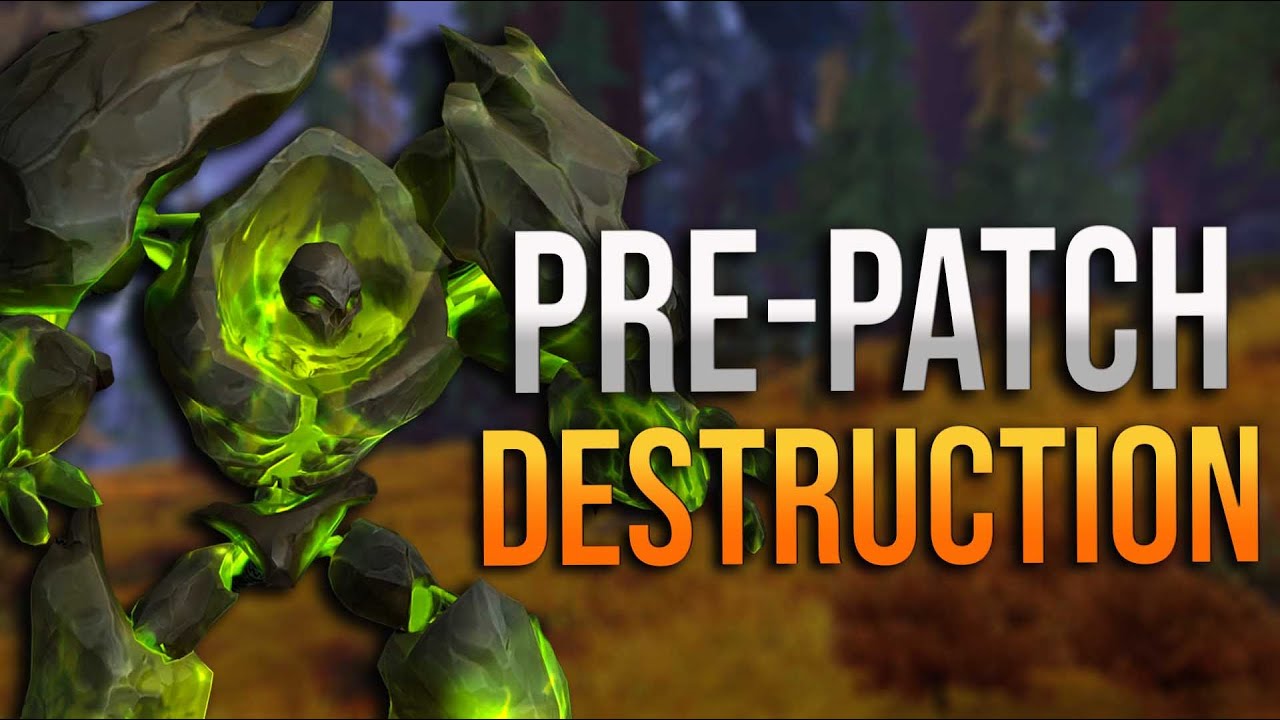 Dragonflight Pre-patch Destruction Warlock Overview and Guide! Legendaries, New Talents and More!