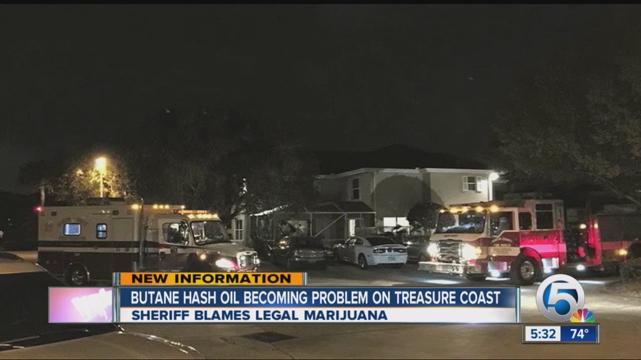Butane hash oil becoming problem on Treasure Coast