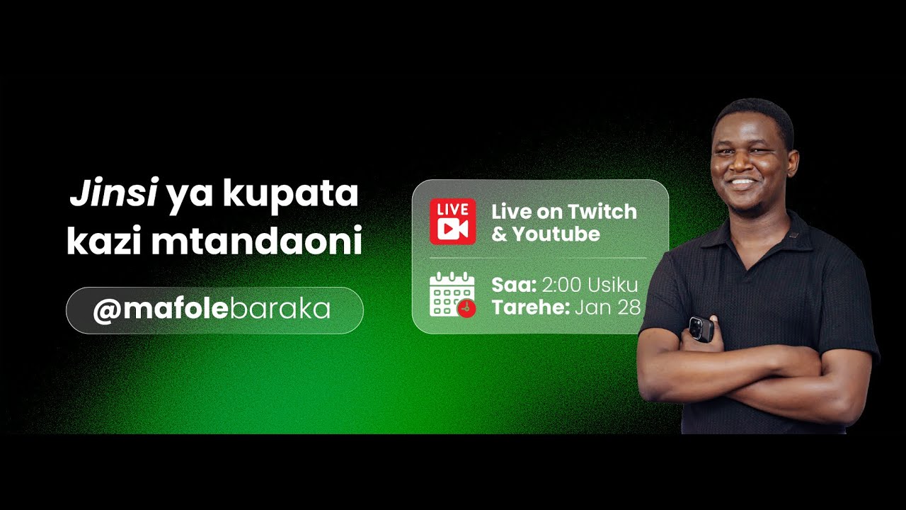 Livestream: Jinsi ya kufanya kazi mtandaoni