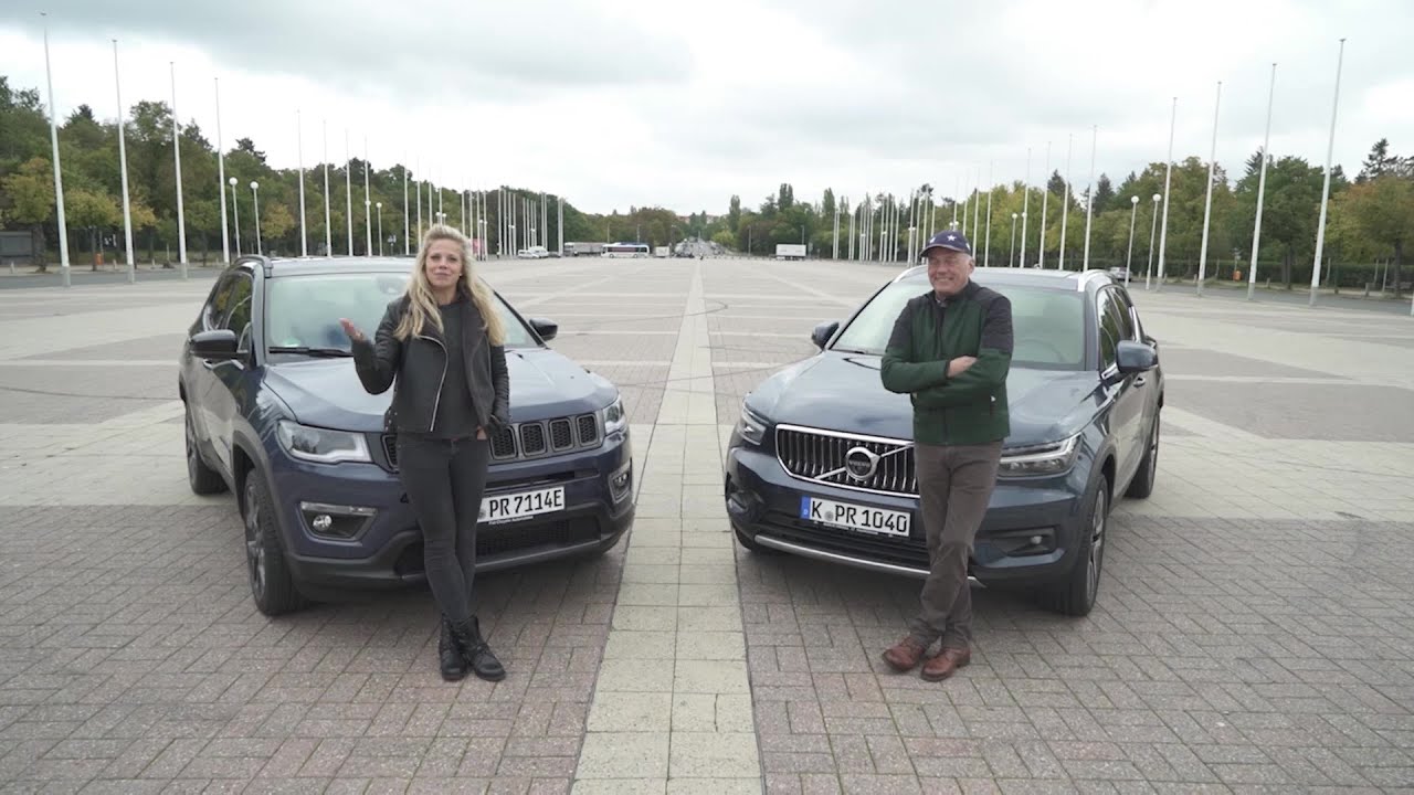 Plug-in-Hybride im Test: Jeep Compass vs. Volvo XC40