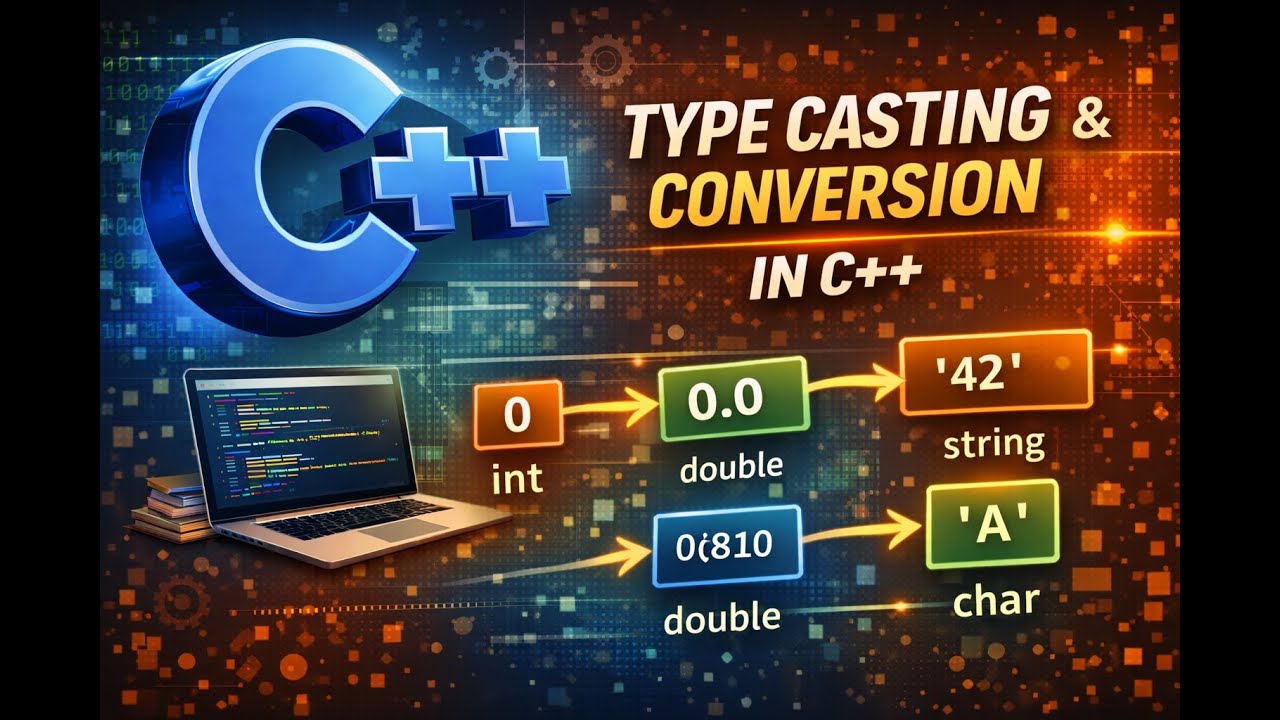 Podcast - C++ Type Casting - Coercion and Explicit Type Conversion
