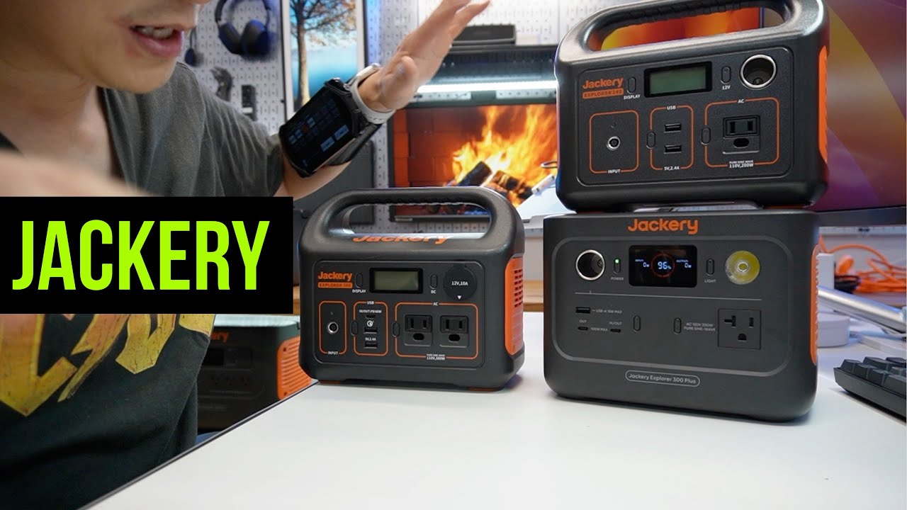 Jackery E240, E300 and E300 Plus Solar Portable Power Station Compared. Which one Should you get?