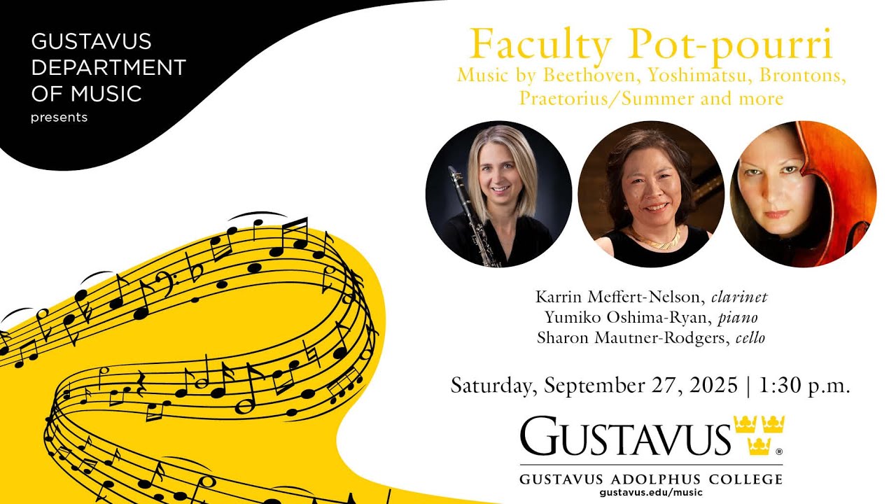 Faculty Pot-pourri: Music by Beethoven, Yoshimatsu, Brontons,Praetorius/Summer and more