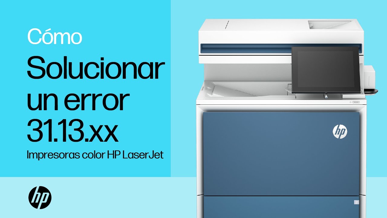 C&oacute;mo solucionar el error de atasco 31.13.xx | Impresoras color multifunci&oacute;n HP LaserJet Enterprise