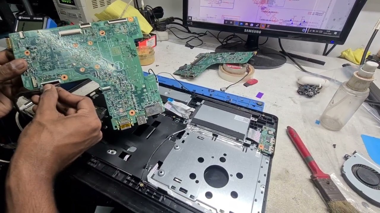 DELL INSPIRON 15-5000 P51F motherboard replacement