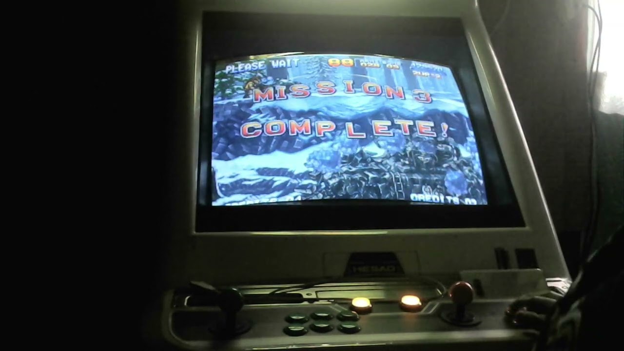 Metal Slug 1CC on Real Hardware (MVS NOT MAME) (Multi Video System)