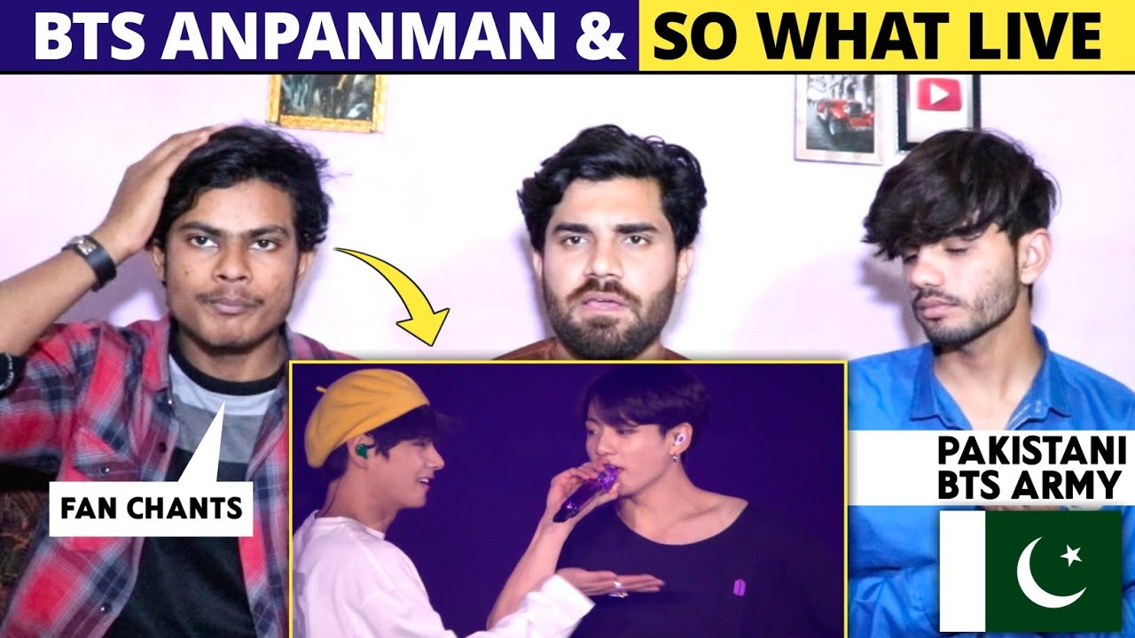Bts Anpanman + So What Live Los Angeles - Pakistani Reaction - Shan Rajpoot