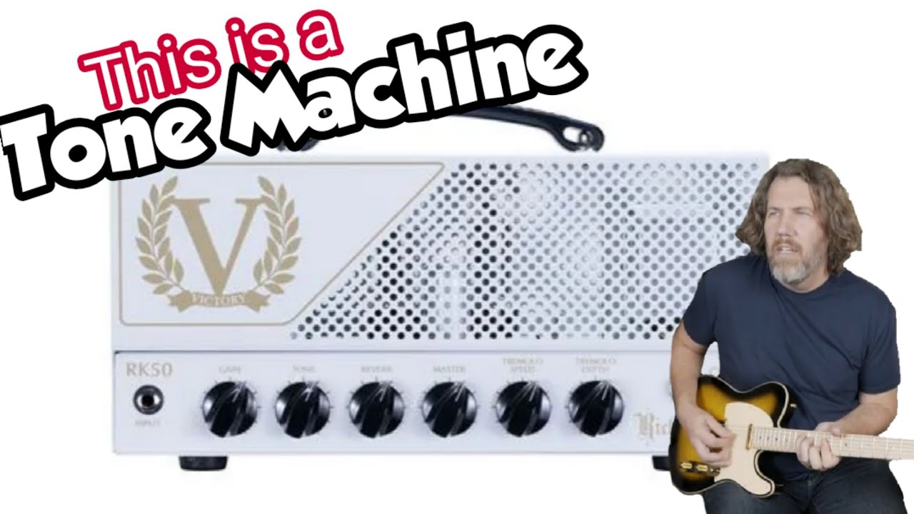 Victory RK50 Richie Kotzen 50 Watt Amp Head Demo