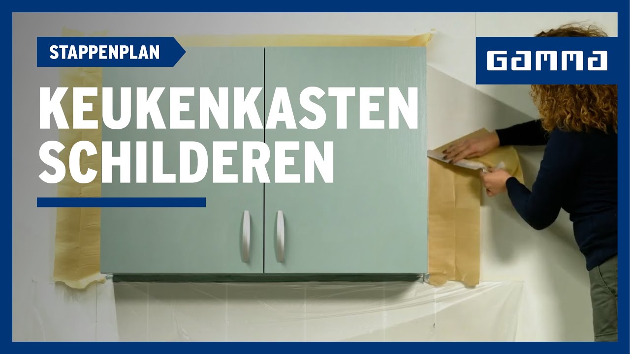 Schilder zelf je keukenkasten in 6 stappen | GAMMA België