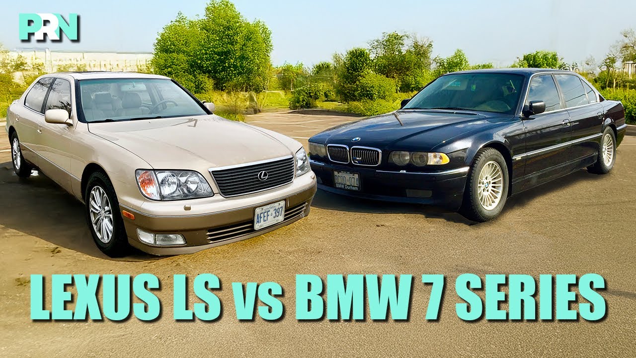 Японская надёжность против немецкого доминирования | Lexus LS 400 1999 года против BMW 740iL 2001...