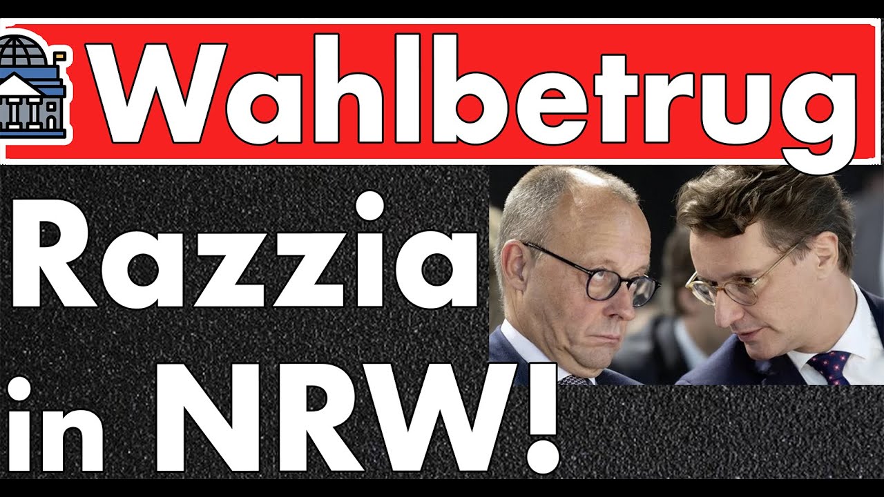 K&ouml;ln, Duisburg, Hagen: Wahlbetrug in NRW! Staatsschutz ermittelt & Razzien in vielen Objekten!